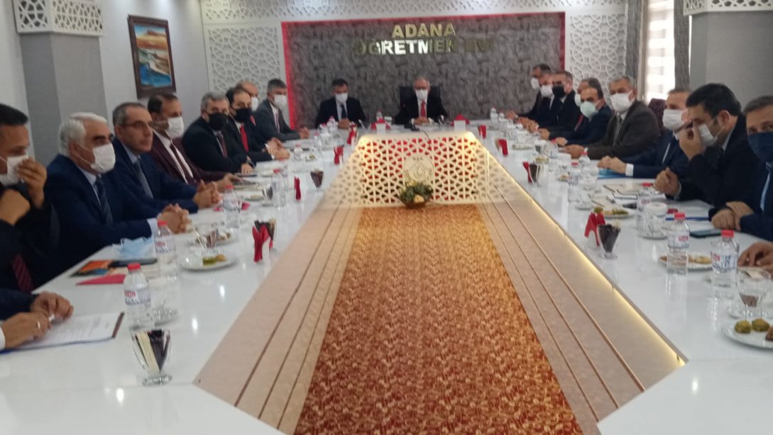 Milli Eğitim Bakan Yardımcısı Sayın Ahmet Emre BİLGİLİ Başkanlığında Toplantı Gerçekleşti.
