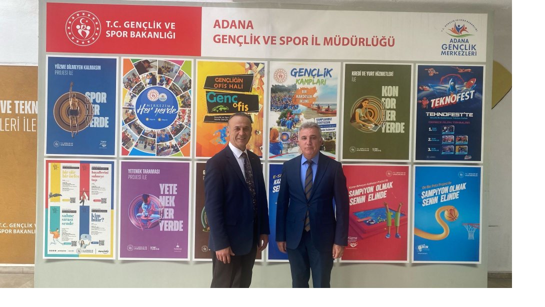 Adana Gençlik Ve Spor İl Müdürlüğü  Ziyareti