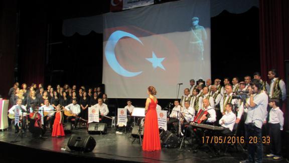 Çukurova İlçe Milli Eğitim Müdürlüğü Türk Halk Müziği Öğretmenler Korosu Konseri 