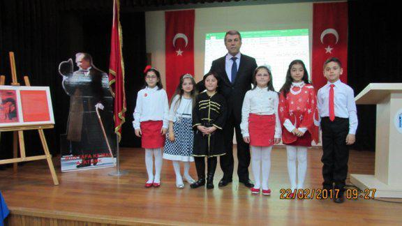 İstiklal Marşını En Güzel Ben Okurum Yarışmasının İlçe Finali Yapıldı.