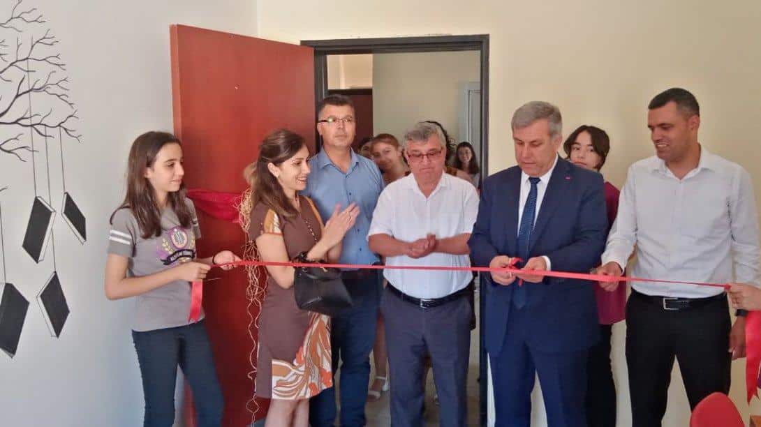 Alparslan Türkeş Ortaokulu Kütüphane ve Fen Laboratuvarı Açılış Töreni