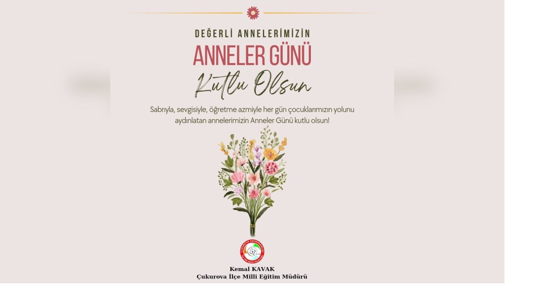 ANNELER GÜNÜ KUTLU OLSUN