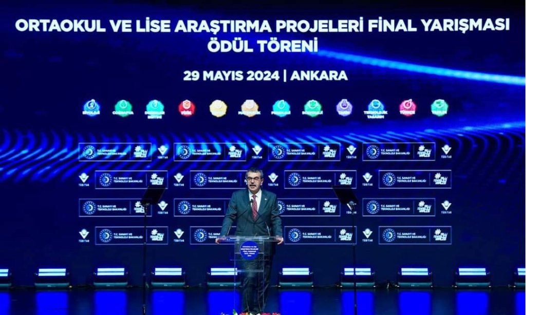 18.TÜBİTAK Ortaokul Öğrencileri Araştırma Projeleri Yarışması Türkiye Finali